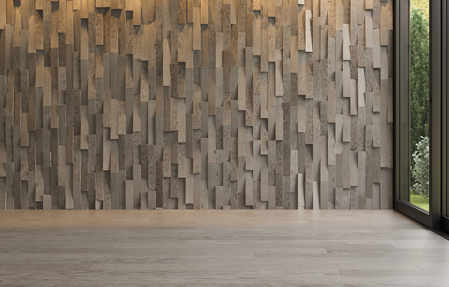 Customised craftsmanship innovations are driving greater diversity in integrated feature wall design.