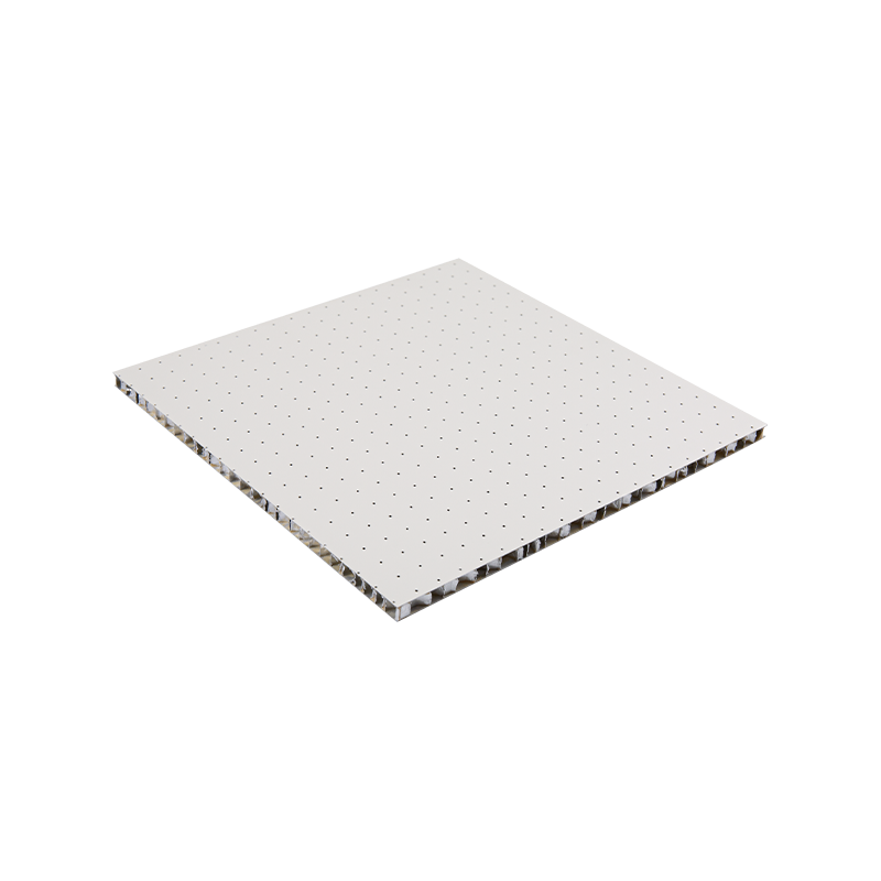 Sound-Absorbing Breathable Stable Structure Perforated Honeycomb Panels